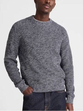Madewell Men's Heather Gray Classic Crewneck Sweater
